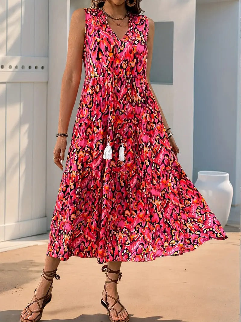 Hanna™ – Ilmava boho-tyylinen mekko