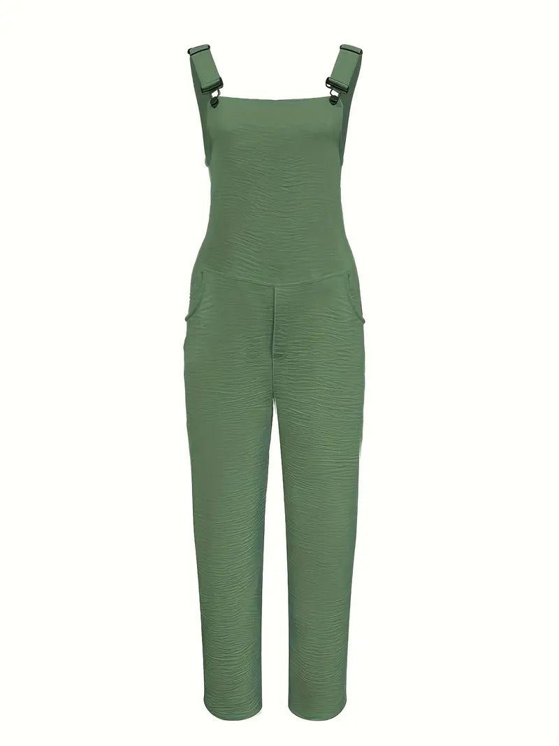 Dina™ - Leveälahkeinen jumpsuit naisille