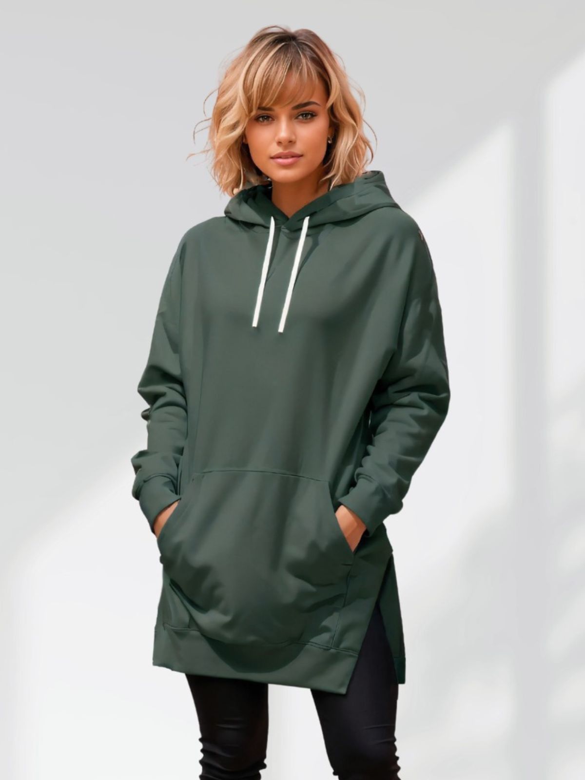 Evelyn™ – Lämmin oversize huppari