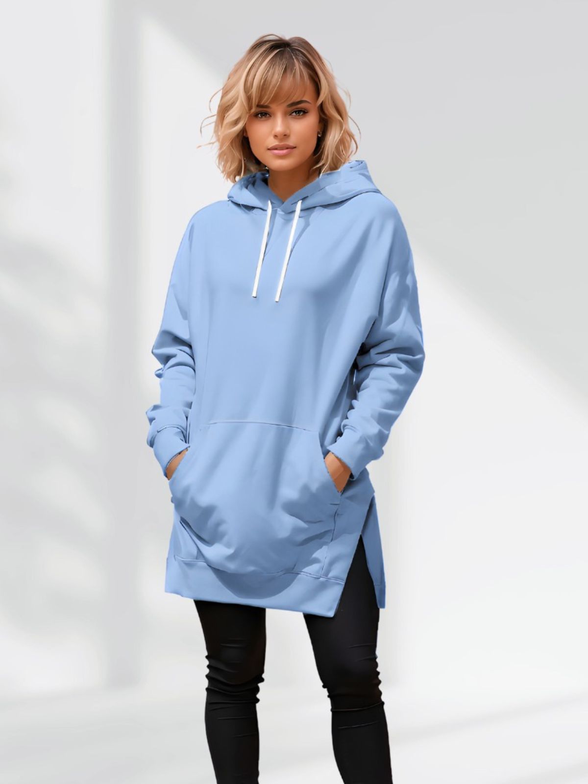 Evelyn™ – Lämmin oversize huppari