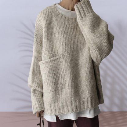 Dahlia™- Mukava ylisuuri neulepusero