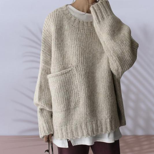 Dahlia™- Mukava ylisuuri neulepusero