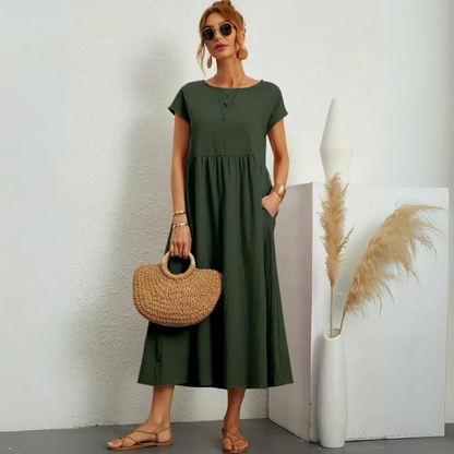 Rut™ – Puuvillainen midimekko