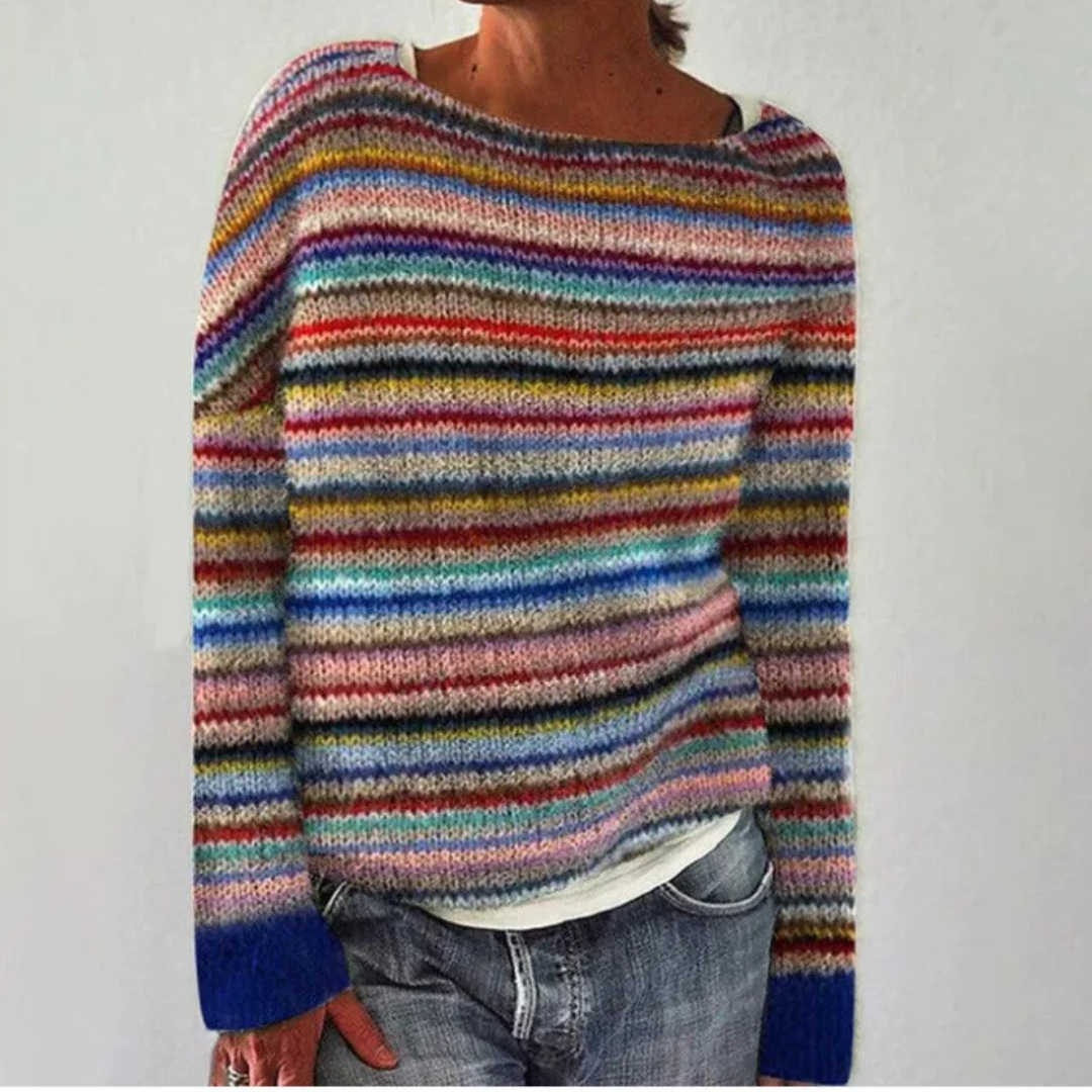 Jessica™ – Vintage-neulottu villapaita