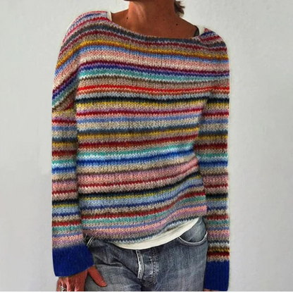 Jessica™ – Vintage-neulottu villapaita