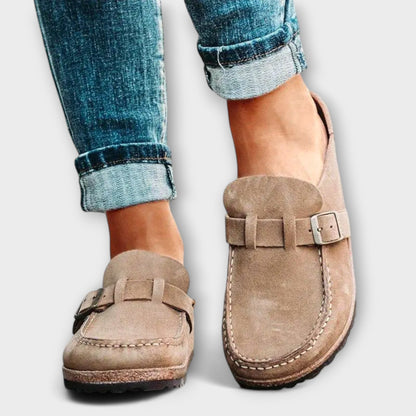 Evon™ – Retro mokkanahkasandaalit naisille