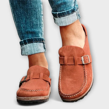 Evon™ – Retro mokkanahkasandaalit naisille