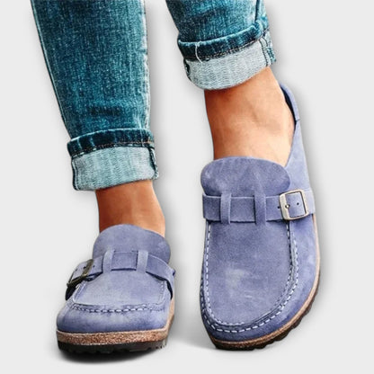 Evon™ – Retro mokkanahkasandaalit naisille
