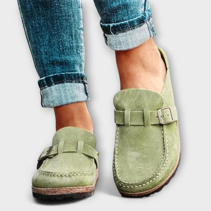 Evon™ – Retro mokkanahkasandaalit naisille