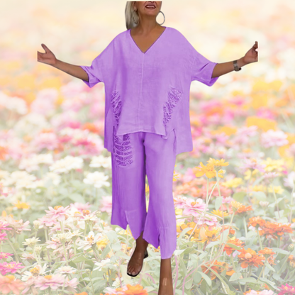 Raisa™ – Naisten pusero ja housusetti