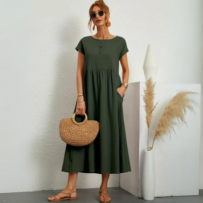 Rut™ – Puuvillainen midimekko