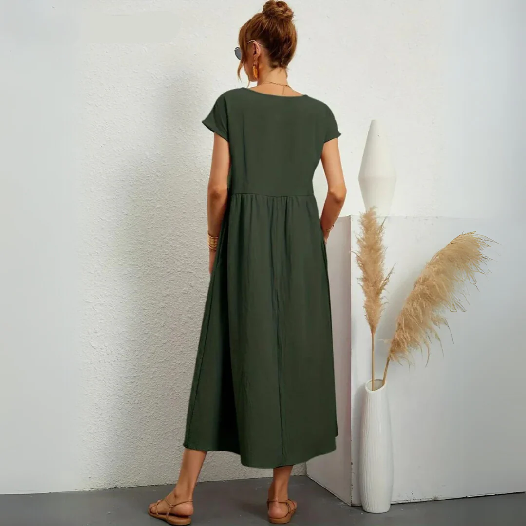 Rut™ – Puuvillainen midimekko