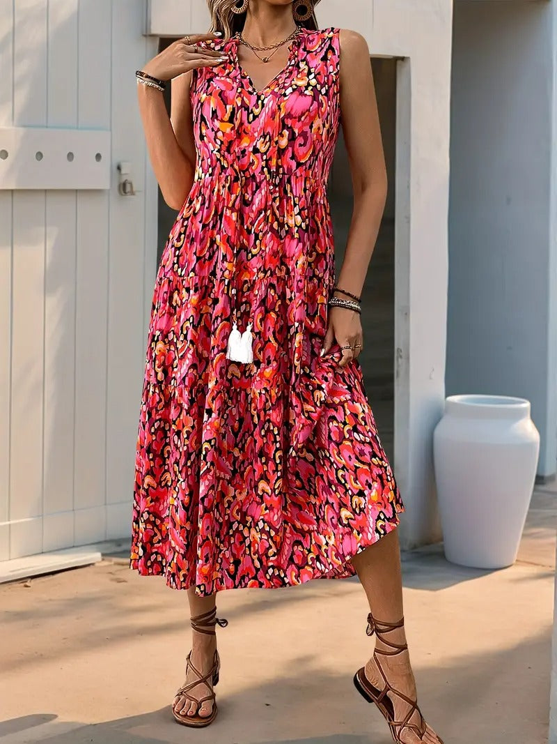 Hanna™ – Ilmava boho-tyylinen mekko