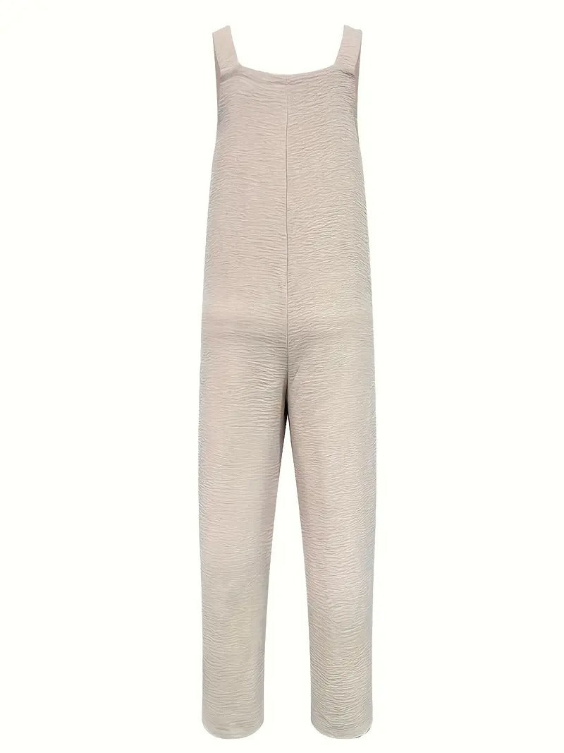 Dina™ - Leveälahkeinen jumpsuit naisille