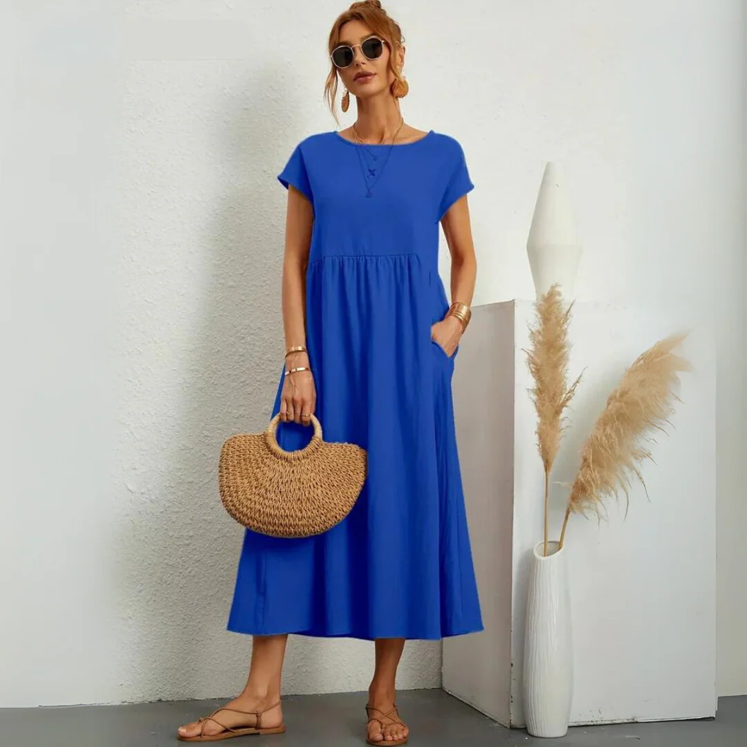 Rut™ – Puuvillainen midimekko