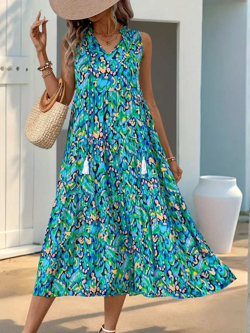 Hanna™ – Ilmava boho-tyylinen mekko