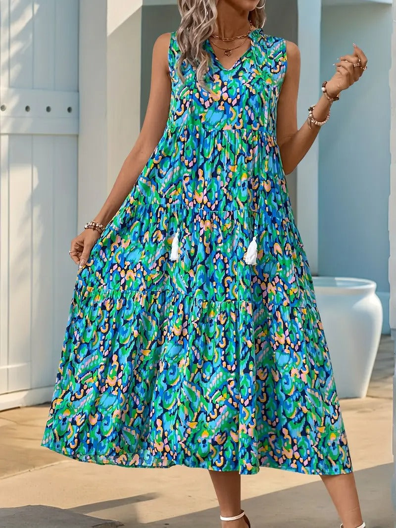 Hanna™ – Ilmava boho-tyylinen mekko