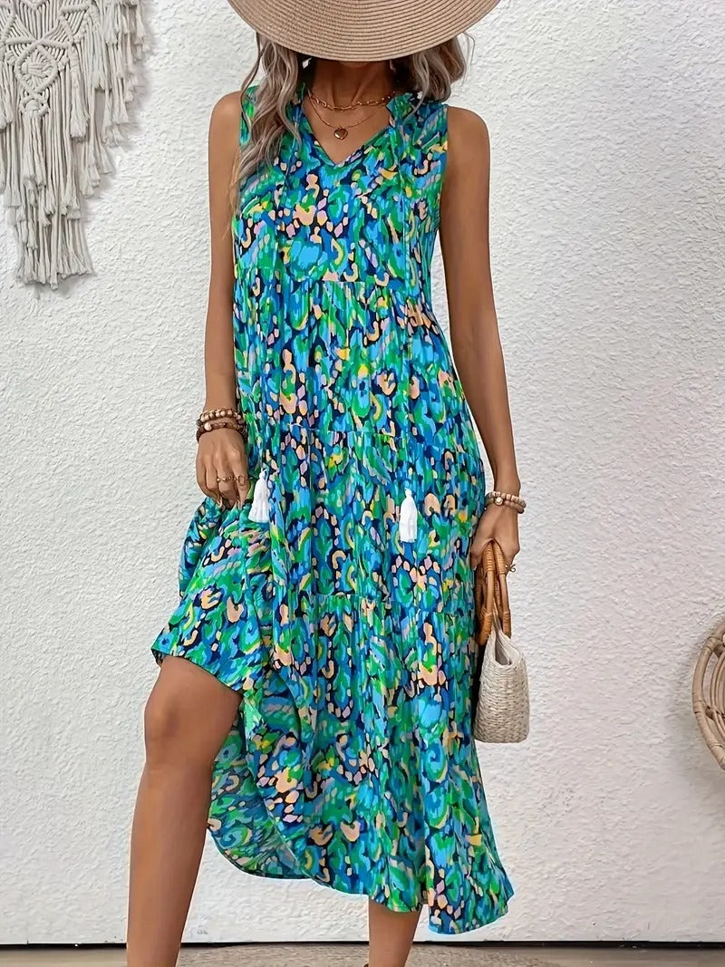 Hanna™ – Ilmava boho-tyylinen mekko