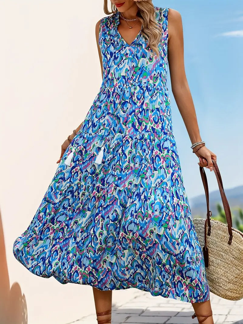 Hanna™ – Ilmava boho-tyylinen mekko