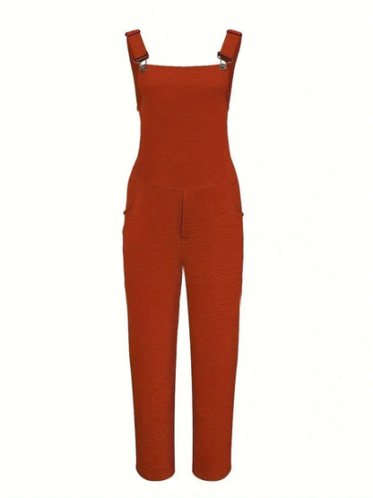 Dina™ - Leveälahkeinen jumpsuit naisille