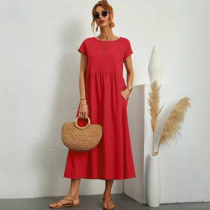 Rut™ – Puuvillainen midimekko