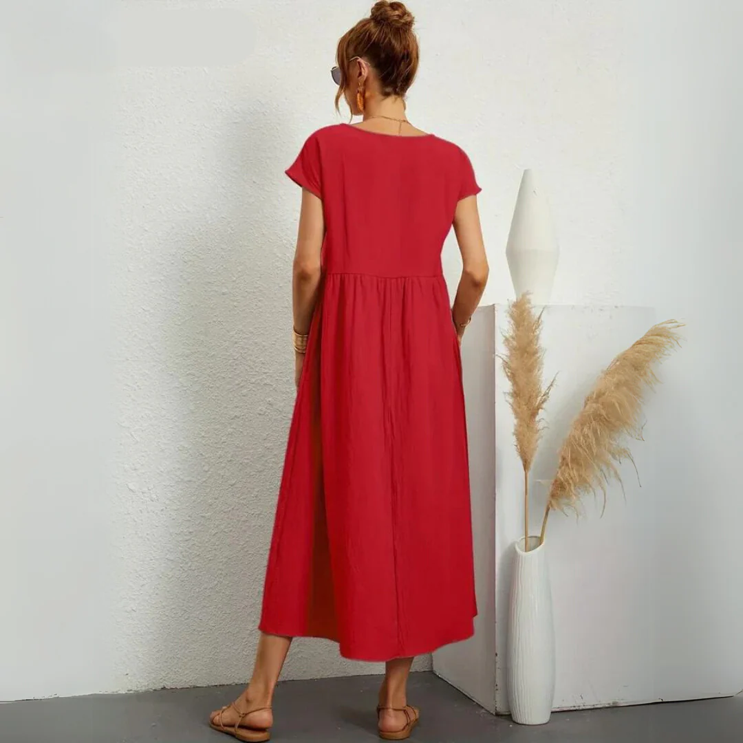 Rut™ – Puuvillainen midimekko