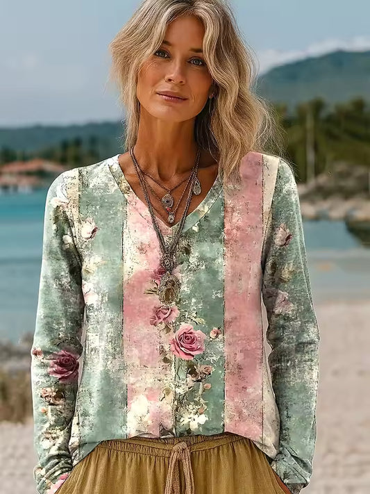 Cora™ – Boho-pitkähihainen paita
